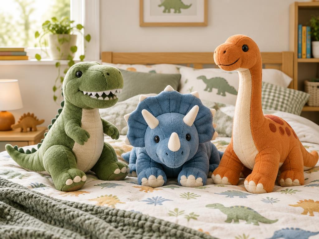 Peluches de dinosaurios