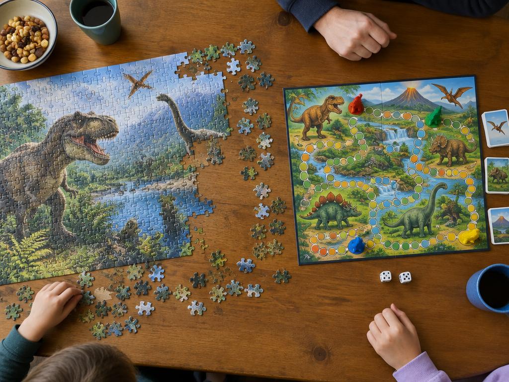 Puzzles y juegos de mesa
