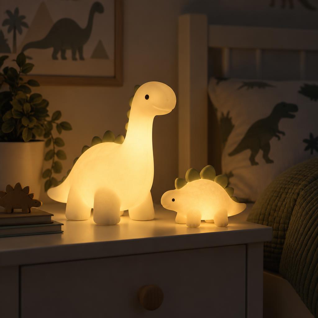 Lámpara 3D dinosaurio